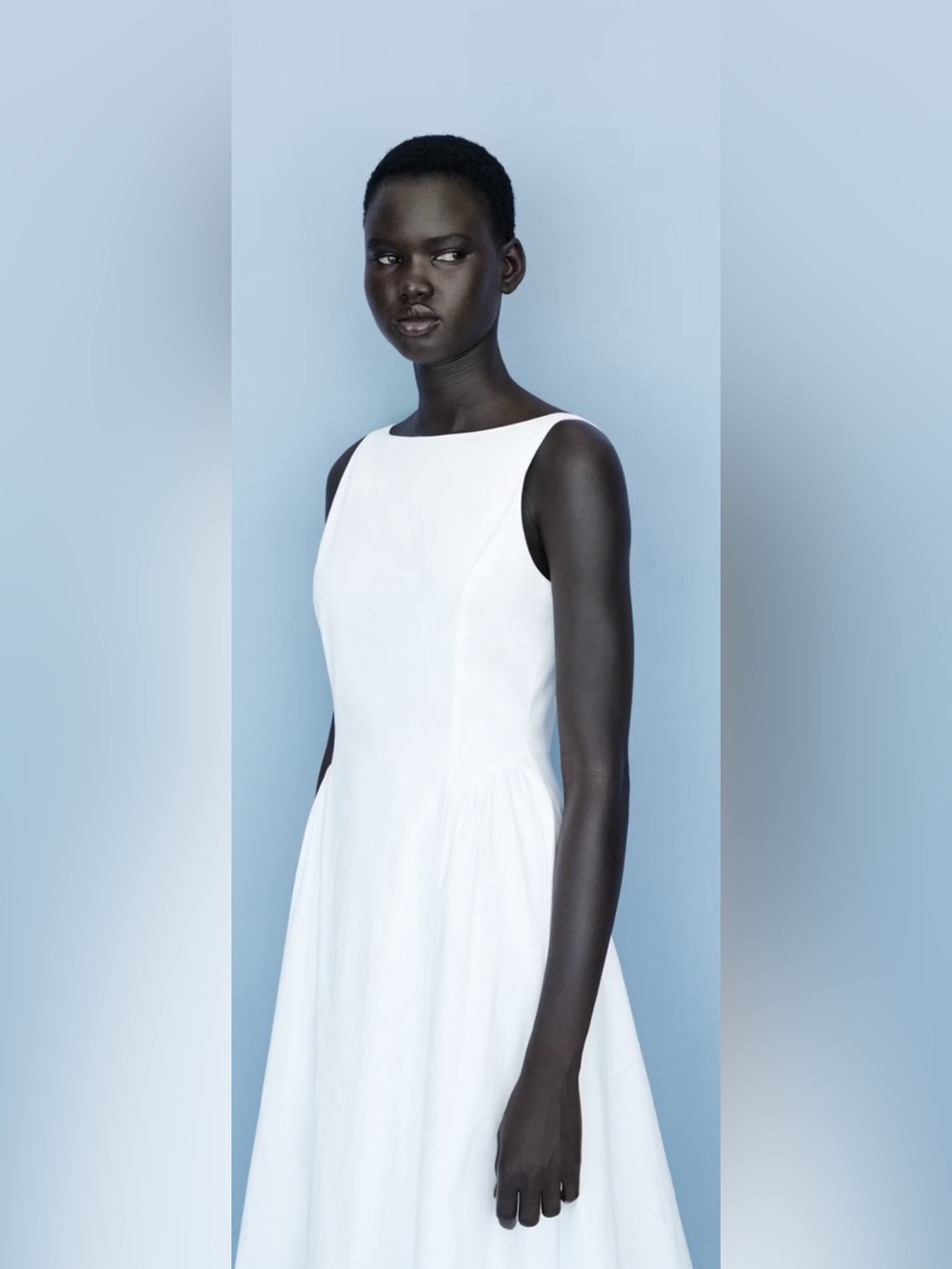 Mango FLARED MIDI-DRESS